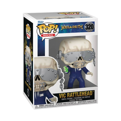 Pop! Rocks - Megadeth: Vic Rattlehead
