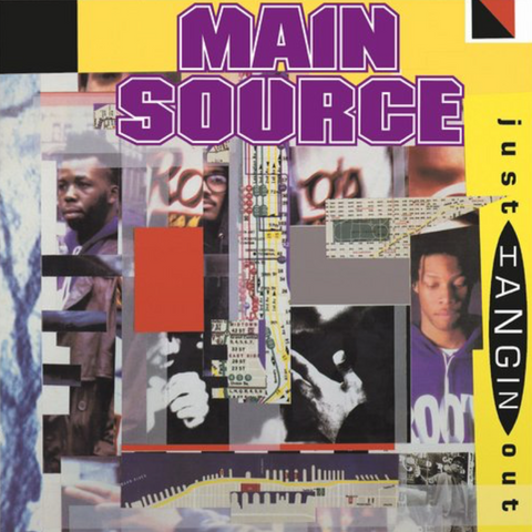 Main Source - Just Hangin' Out / Live At The Barbecue 7-Inch