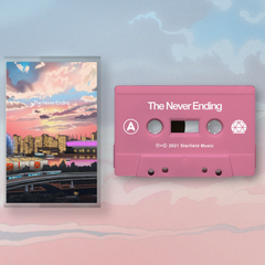 FM Attack - The Never Ending Cassette (Pink/Blue)