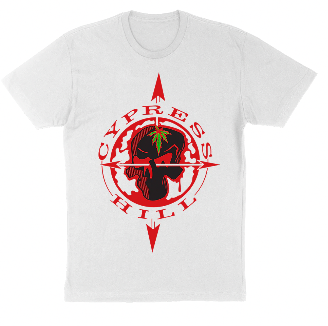 Cypress Hill Skull & Compass T-Shirt
