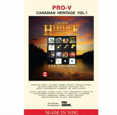 Pro-V - Canadian Heritage Vol 1 Cassette + Booklet