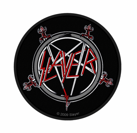 Slayer - Pentagram Sew-On Patch