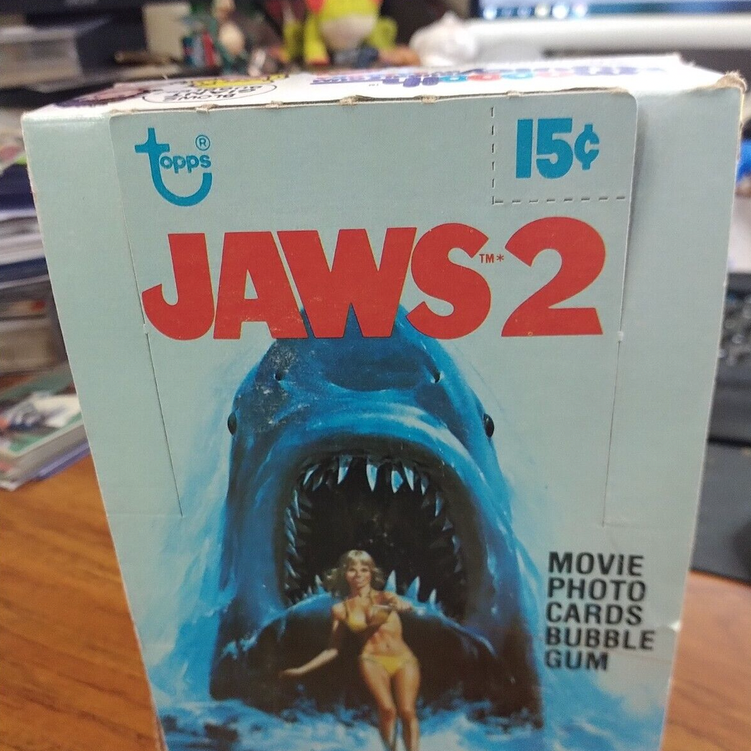 Jaws 2 - Sealed Pack of Trading Cards