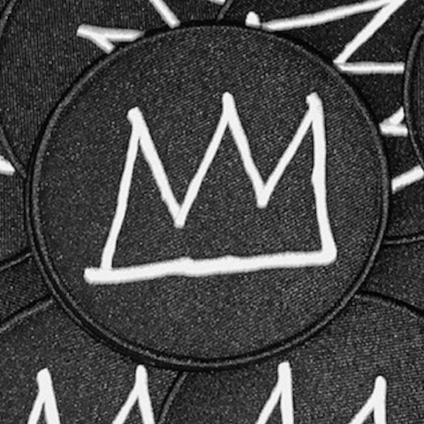 Jean-Michel Basquiat Crown Patch