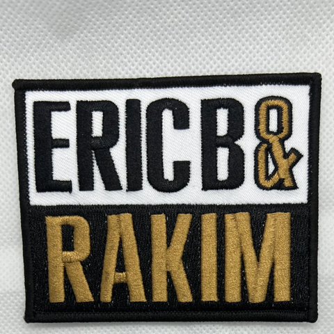 Eric B & Rakim Patch (Black Border)