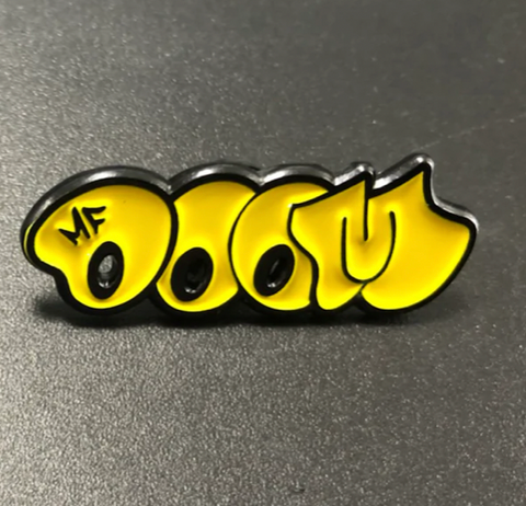 MF Doom Yellow Pin