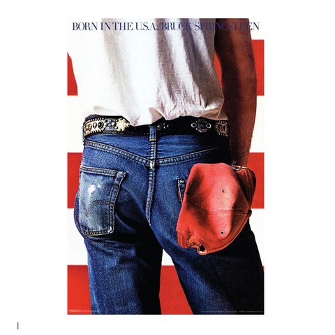 Bruce Springsteen - Born in the USA Poster