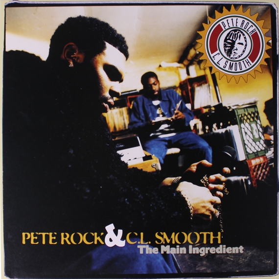 Pete Rock and CL Smooth - The Main Ingredient 2LP (Clear Vinyl)
