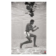 Muhammad Ali Underwater Poster