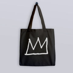 Basquiat Crown Tote Bag