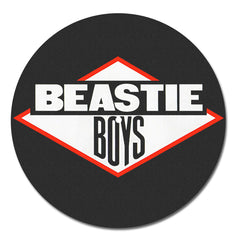 Beastie Boys Red Border Logo Turntable Slipmat