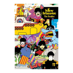 Beatles Blue Meanies Poster