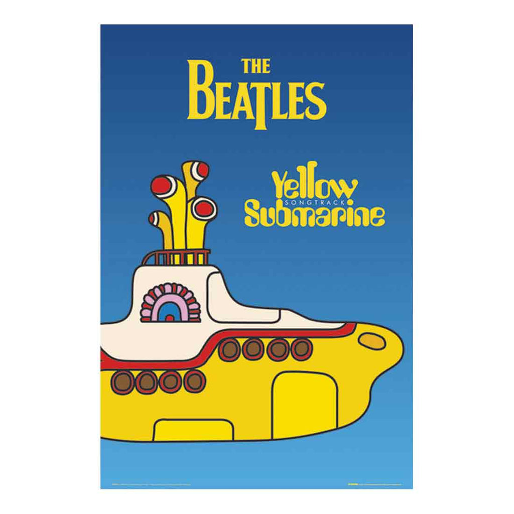 Beatles Yellow Submarine Poster Beat Street Records