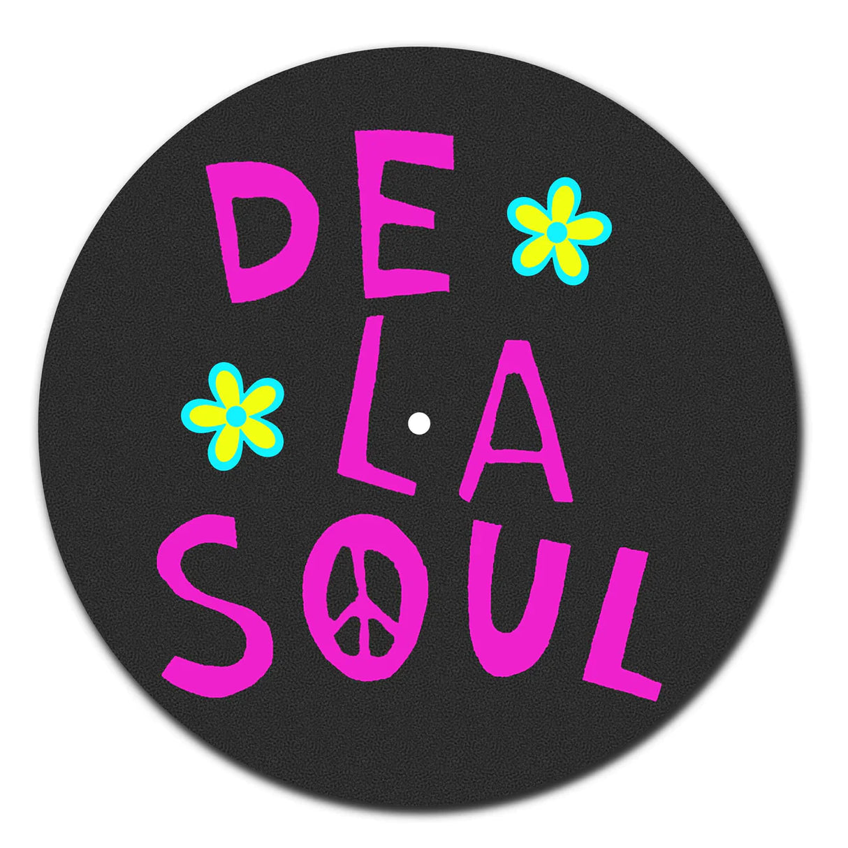 De La Soul Flower Turntable Slipmat