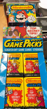 Nintendo Game Pack (3 Cards + 2 Stickers)