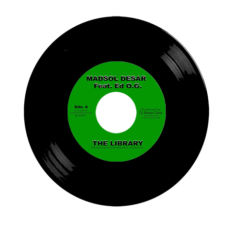 Madsol Desar feat Edo G. - The Library 7-Inch
