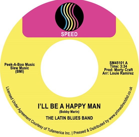 Latin Blues Band - I'll Be 7-Inch