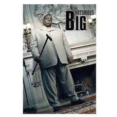 Notorious B.I.G. Cane Poster