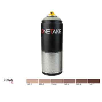 One Take Spray Paint 400ml - Brown