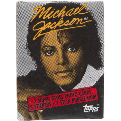 Michael Jackson Trading Cards - 1 Sealed Pack