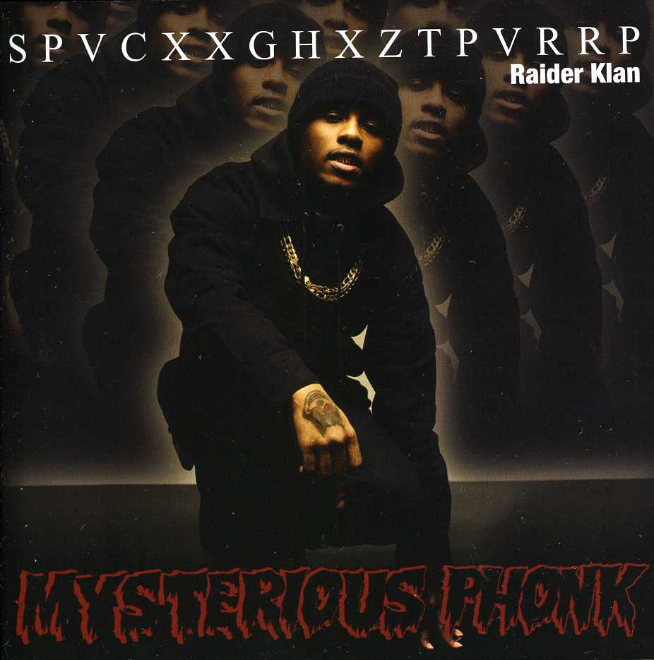 SpaceGhostPurrp - Mysterious Phonk:  The Chronicles of SpaceGhostPurrp 2LP (Red / Black Vinyl)