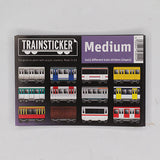 Medium Trainstricker Set (24 stickers)