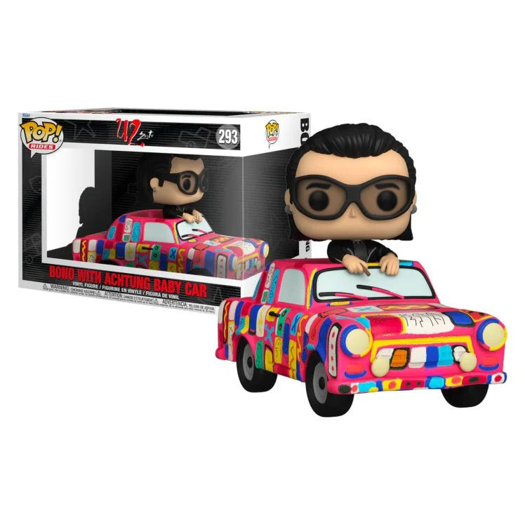 Pop Rides! Bono With Achtung Baby Car - U2 Zoo TV Funko – Beat